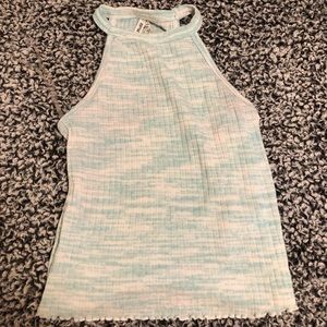 light blue stretchy cami too